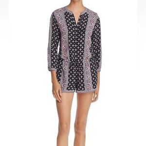 Joie Akeela Romper in Caviar